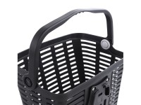 Wozinsky WKR-PK plastic handlebar bicycle basket - black Wozinsky WKR-PK plastic handlebar bicycle basket - black