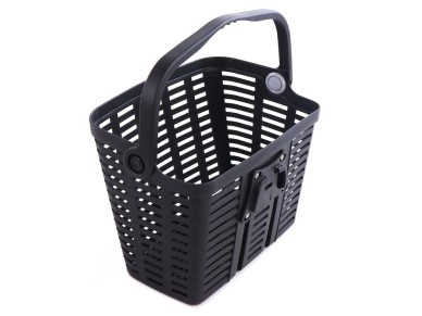 Wozinsky WKR-PK plastic handlebar bicycle basket - black Wozinsky WKR-PK plastic handlebar bicycle basket - black