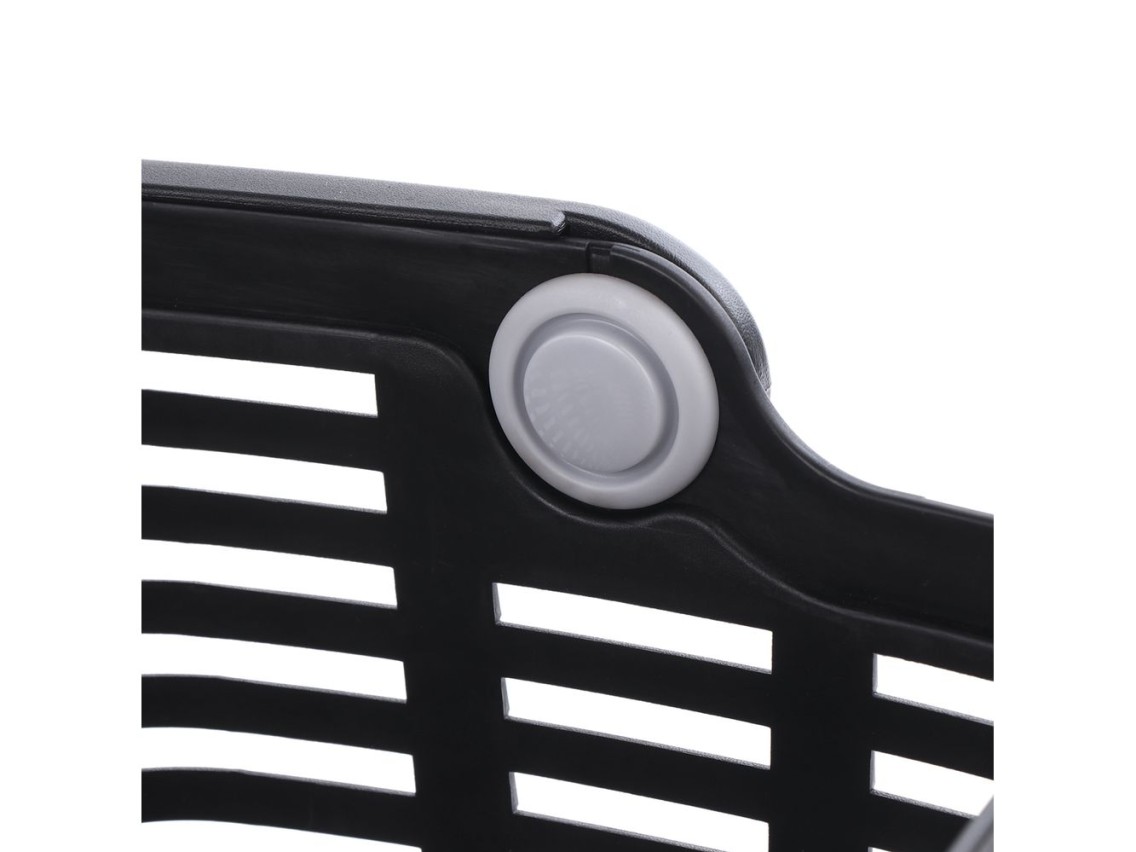 Wozinsky WKR-PK plastic handlebar bicycle basket - black
