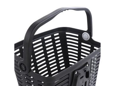 Wozinsky WKR-PK plastic handlebar bicycle basket - black Wozinsky WKR-PK plastic handlebar bicycle basket - black