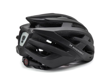 Wozinsky MTB Bike Helmet with Removable Visor and Rear USB Light L - Black Wozinsky MTB Bike Helmet with Removable Visor and Rear USB Light L - Black