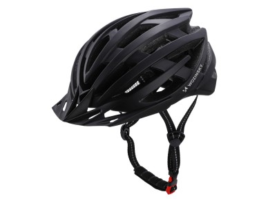 Wozinsky MTB Bike Helmet with Removable Visor and Rear USB Light L - Black Wozinsky MTB Bike Helmet with Removable Visor and Rear USB Light L - Black