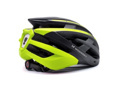 Wozinsky MTB Bike Helmet with Removable Visor and Rear USB Light L - Black and Yellow Wozinsky MTB Bike Helmet with Removable Visor and Rear USB Light L - Black and Yellow