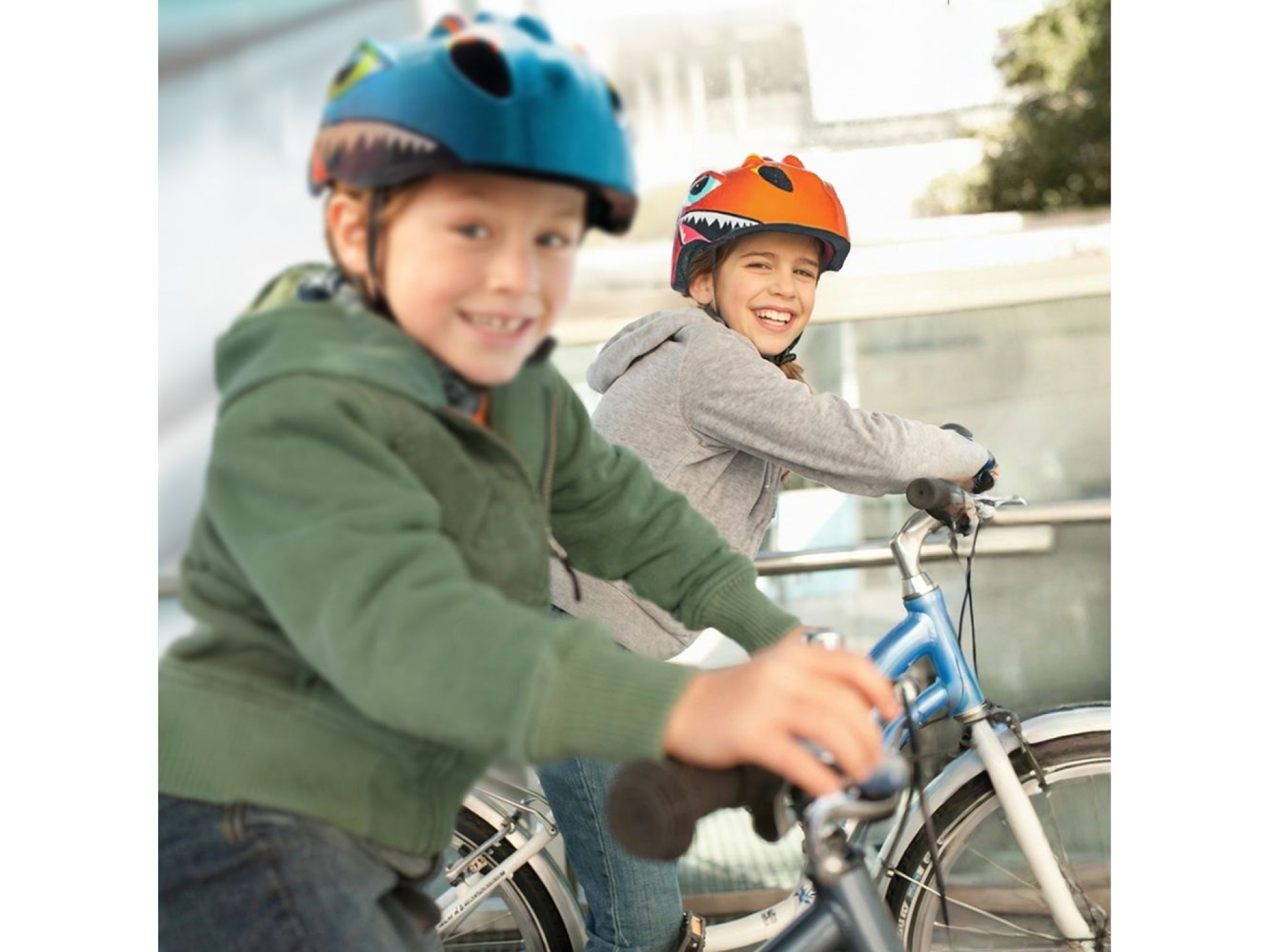 Wozinsky Children's Bicycle Helmet, Dragon Pattern, Lightweight, S - Red