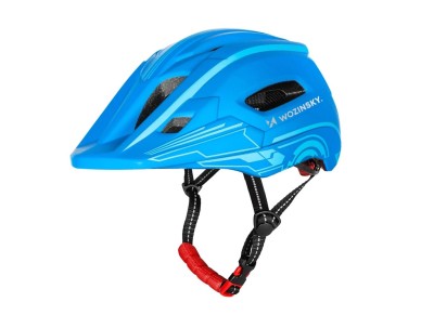 Wozinsky Kids Full Face Bike Helmet with USB Rear Light S - Blue Wozinsky Kids Full Face Bike Helmet with USB Rear Light S - Blue