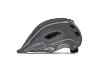 Capacete integral infantil Wozinsky para ciclismo com luz traseira USB - Tamanho P - Cinza Capacete integral infantil Wozinsky para ciclismo com luz traseira USB - Tamanho P - Cinza