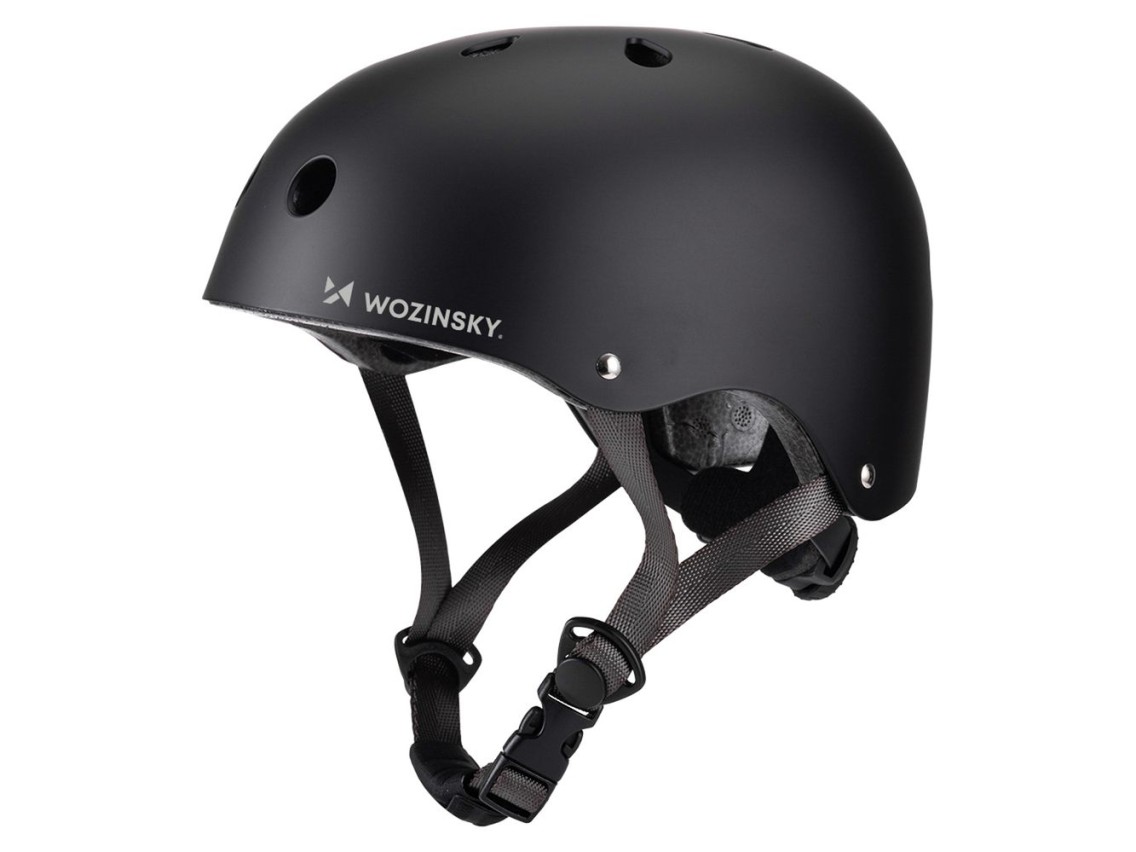 Casco ligero Wozinsky para BMX/Scooter, talla S - Negro