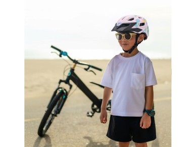 Casco de ciclismo de montaña infantil Wozinsky con visera desmontable, talla XS - Rosa Casco de ciclismo de montaña infantil Wozinsky con visera desmontable, talla XS - Rosa