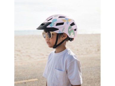Casco de ciclismo de montaña infantil Wozinsky con visera desmontable, talla XS - Rosa Casco de ciclismo de montaña infantil Wozinsky con visera desmontable, talla XS - Rosa
