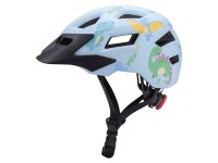 Casco de ciclismo de montaña infantil Wozinsky con visera desmontable, talla XS - Azul claro Casco de ciclismo de montaña infantil Wozinsky con visera desmontable, talla XS - Azul claro