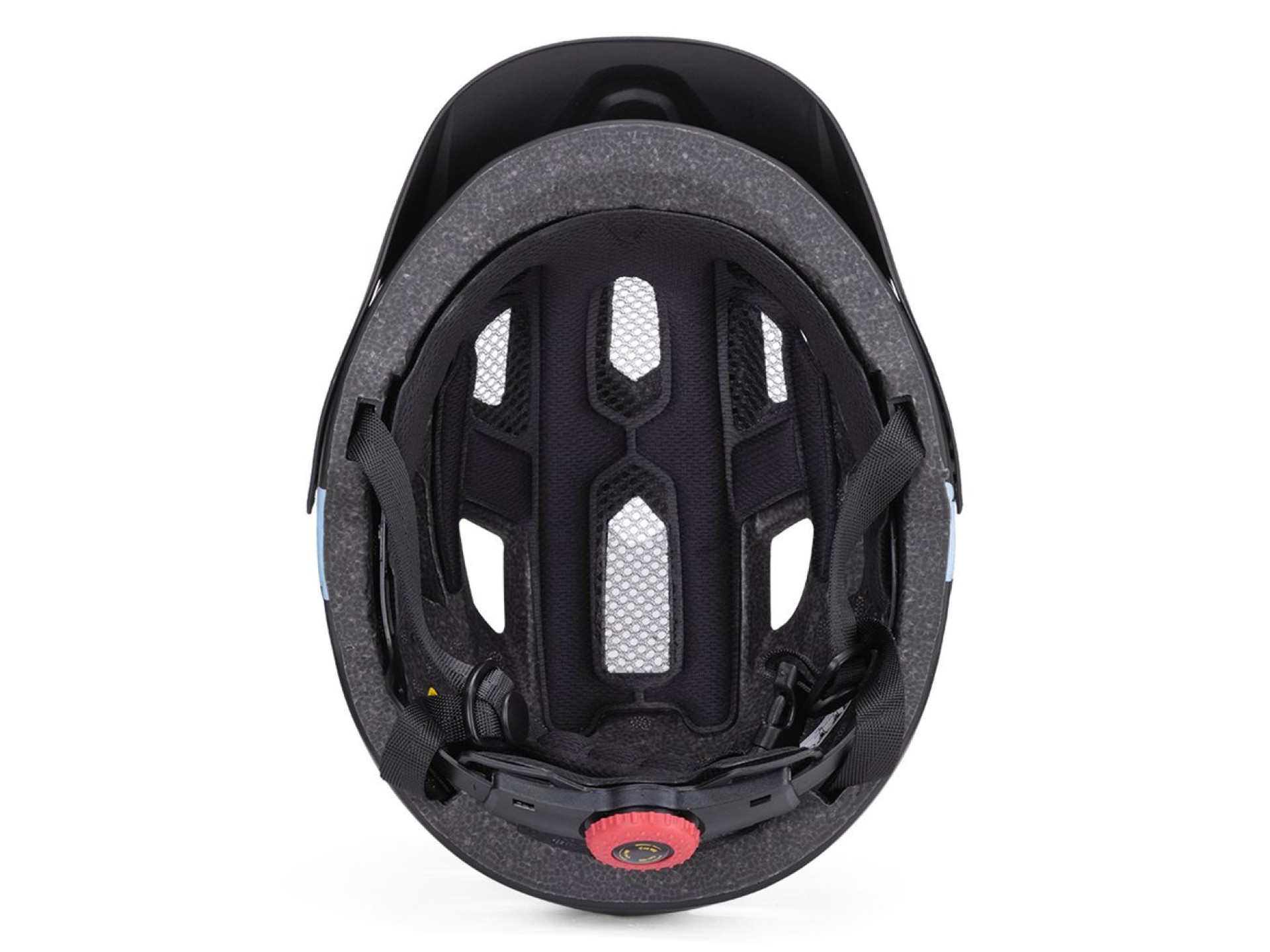 Casco de ciclismo de montaña infantil Wozinsky con visera desmontable, talla XS - Negro