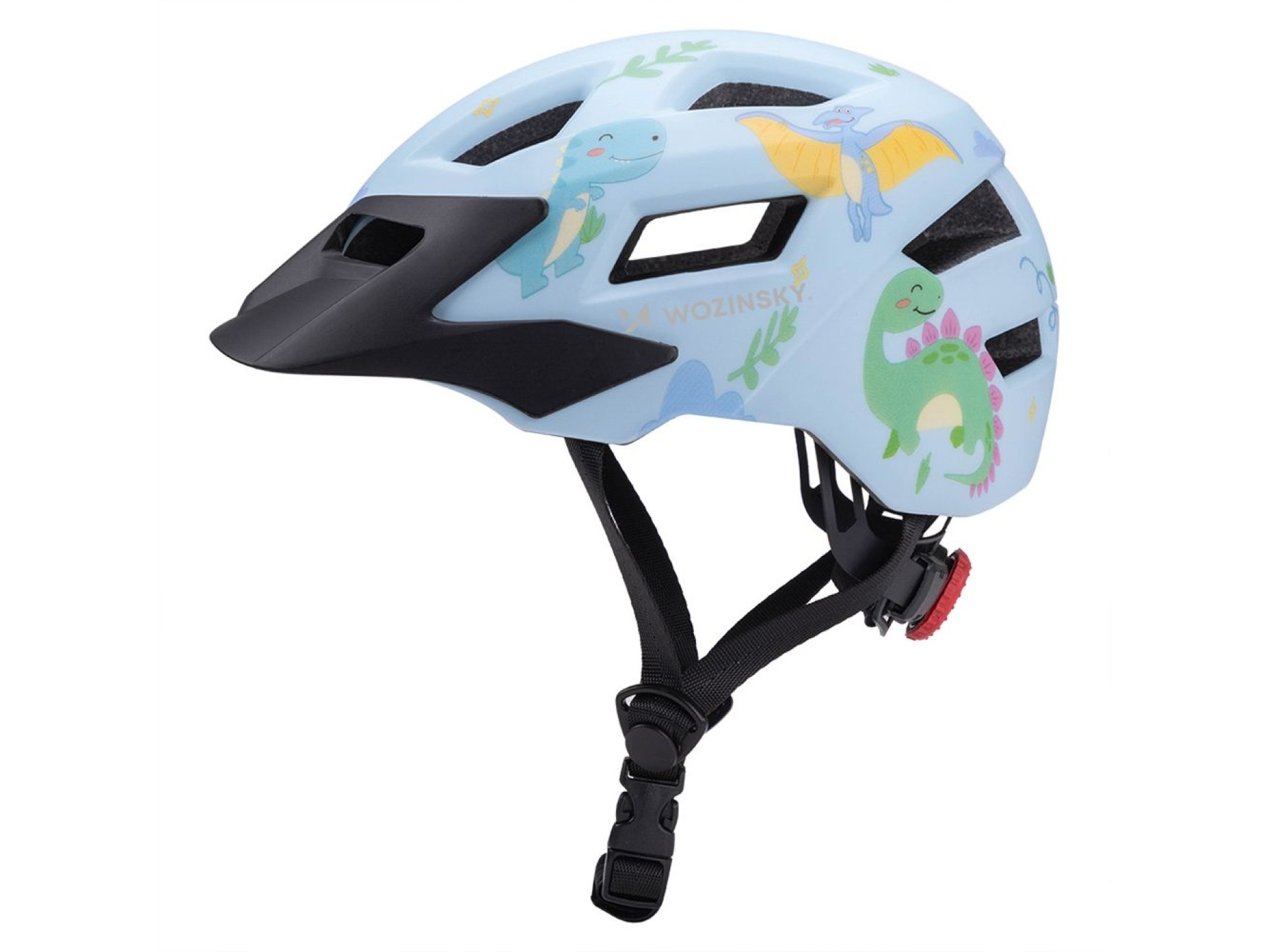 Wozinsky Children's MTB Bike Helmet with Detachable Visor S - Light Blue