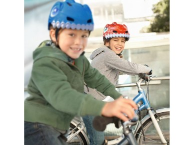Wozinsky Children's Bike Helmet Dinosaur Pattern S - Red Wozinsky Children's Bike Helmet Dinosaur Pattern S - Red