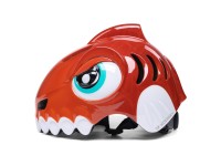 Casco de bicicleta infantil Wozinsky con estampado de dinosaurios, talla S - Rojo Casco de bicicleta infantil Wozinsky con estampado de dinosaurios, talla S - Rojo