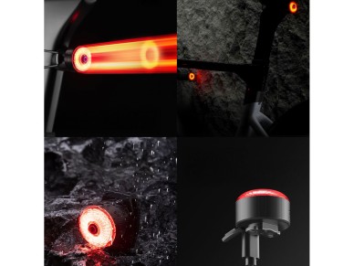 Wozinsky WIS-02 Waterproof Smart Tail Light 1pc - Black Wozinsky WIS-02 Waterproof Smart Tail Light 1pc - Black
