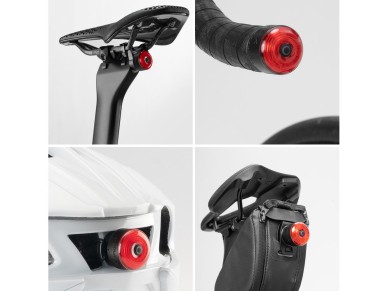 Wozinsky WIS-02 Waterproof Smart Tail Light 1pc - Black Wozinsky WIS-02 Waterproof Smart Tail Light 1pc - Black