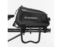 Alforja para bicicleta Wozinsky WSR-01B para maletero de 9 l - Negra Alforja para bicicleta Wozinsky WSR-01B para maletero de 9 l - Negra