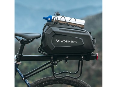 Wozinsky WSR-01B Bicycle Pannier for Trunk 9l - Black Wozinsky WSR-01B Bicycle Pannier for Trunk 9l - Black