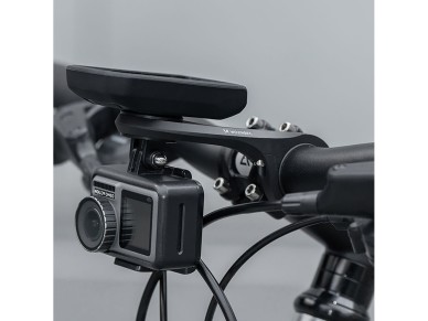 Wozinsky WUG-01B bike mount for Garmin computer, handlebar, camera, lamp - black