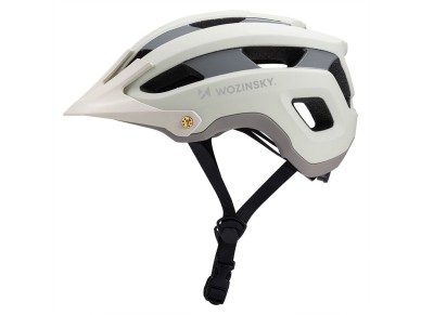 Casco de bicicleta de monta�a Wozinsky con visera extra�ble, ligero, talla L - verde pastel