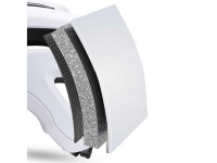 Capacete de ciclismo Wozinsky MTB com viseira removível, leve, tamanho G - preto e branco Capacete de ciclismo Wozinsky MTB com viseira removível, leve, tamanho G - preto e branco