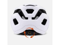 Capacete de ciclismo Wozinsky MTB com viseira removível, leve, tamanho G - preto e branco Capacete de ciclismo Wozinsky MTB com viseira removível, leve, tamanho G - preto e branco