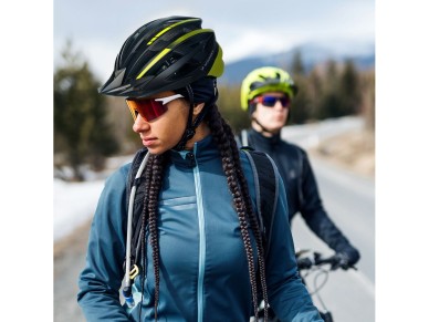 Wozinsky MTB Bike Helmet with Removable Visor and Rear USB Light M - Black and Yellow Wozinsky MTB Bike Helmet with Removable Visor and Rear USB Light M - Black and Yellow