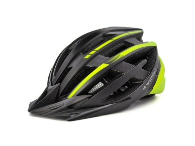Wozinsky MTB Bike Helmet with Removable Visor and Rear USB Light M - Black and Yellow Wozinsky MTB Bike Helmet with Removable Visor and Rear USB Light M - Black and Yellow