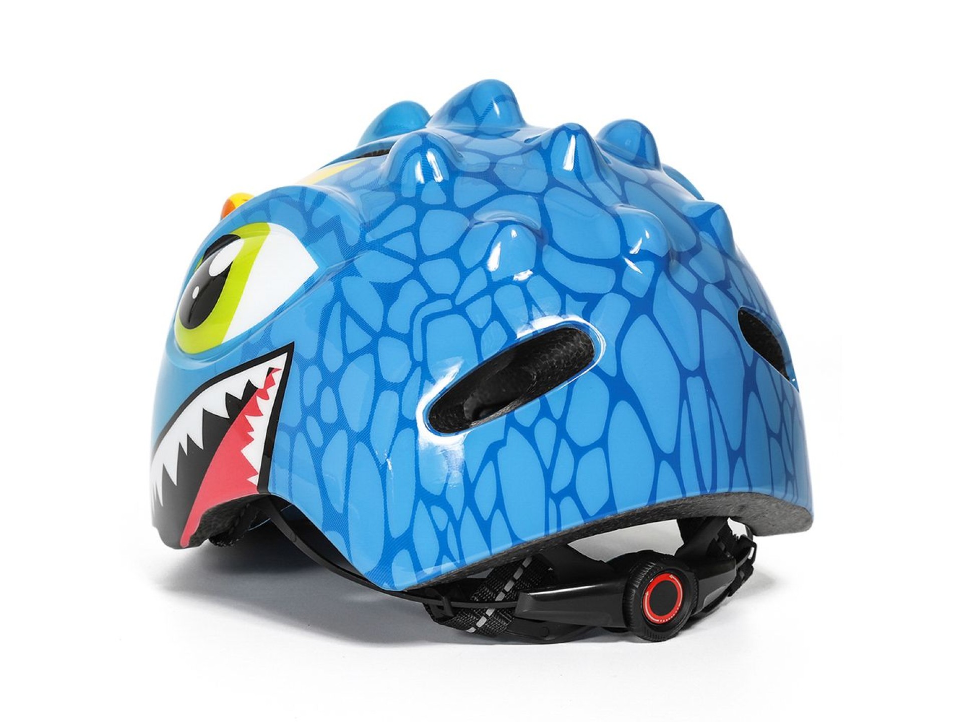 Wozinsky Children's Bicycle Helmet, Dragon Pattern, Lightweight, S - Blue