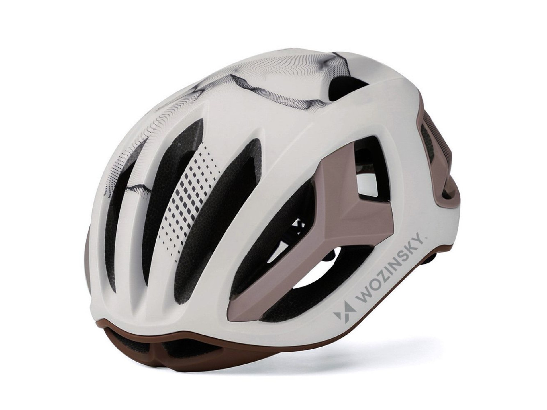 Wozinsky Ultrathin Road Bike Helmet L - Taupe