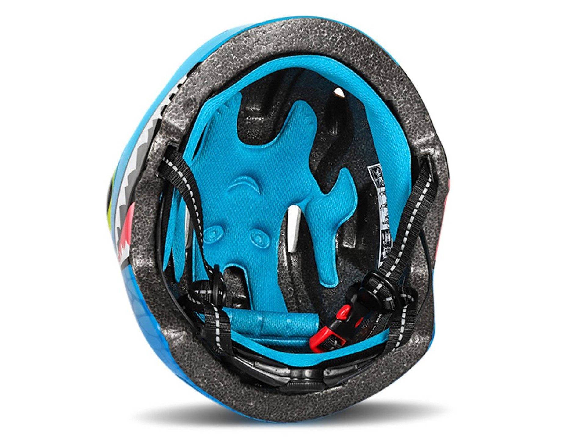 Wozinsky Children's Bicycle Helmet, Dragon Pattern, Lightweight, S - Blue