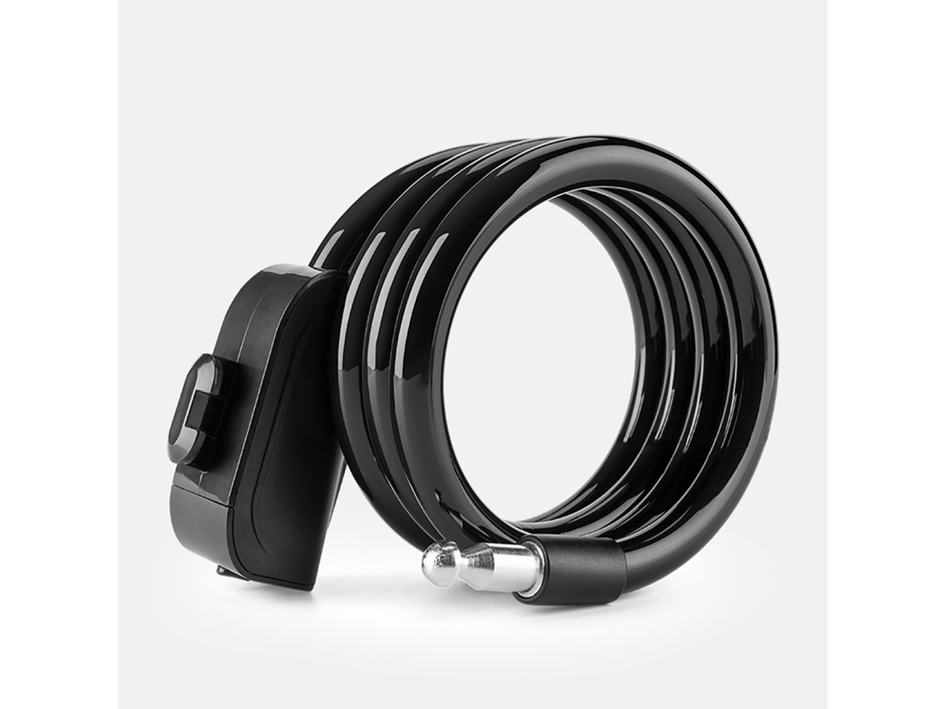 Candado portátil para bicicletas Wozinsky WPB-01R con cable antirrobo y 2 llaves para bicicletas elé