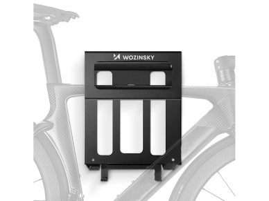 Wozinsky WSW-01S bike hanger with mounting kit - black Wozinsky WSW-01S bike hanger with mounting kit - black