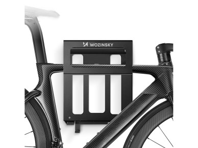 Wozinsky WSW-01S bike hanger with mounting kit - black Wozinsky WSW-01S bike hanger with mounting kit - black