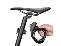 Candado portátil para bicicletas Wozinsky WPB-01R con cable antirrobo y 2 llaves para bicicletas elé Candado portátil para bicicletas Wozinsky WPB-01R con cable antirrobo y 2 llaves para bicicletas elé