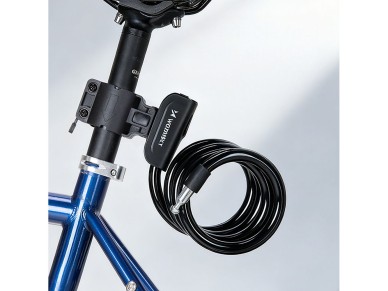 Candado portátil para bicicletas Wozinsky WPB-01R con cable antirrobo y 2 llaves para bicicletas elé Candado portátil para bicicletas Wozinsky WPB-01R con cable antirrobo y 2 llaves para bicicletas elé