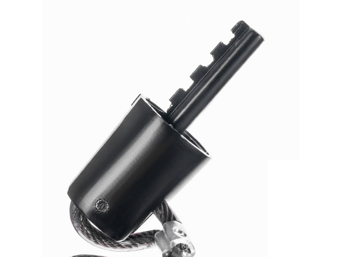 Cadeado para capacete de bicicleta Wozinsky WBN-01R, à prova d'água, combinação de 4 dígitos - preto