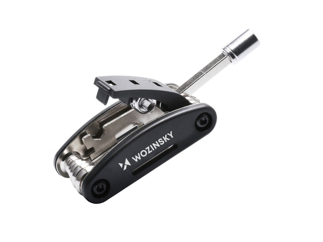 Wozinsky WWZ-01N 16-in-1 Multifunctional Bicycle Repair Tool Set - Black