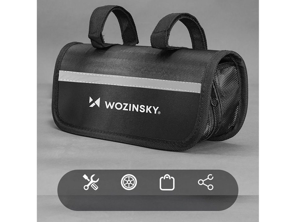 Kit de herramientas Wozinsky WMZ-01N, multiherramienta para bicicleta 16 en 1, bomba, llaves, kit de