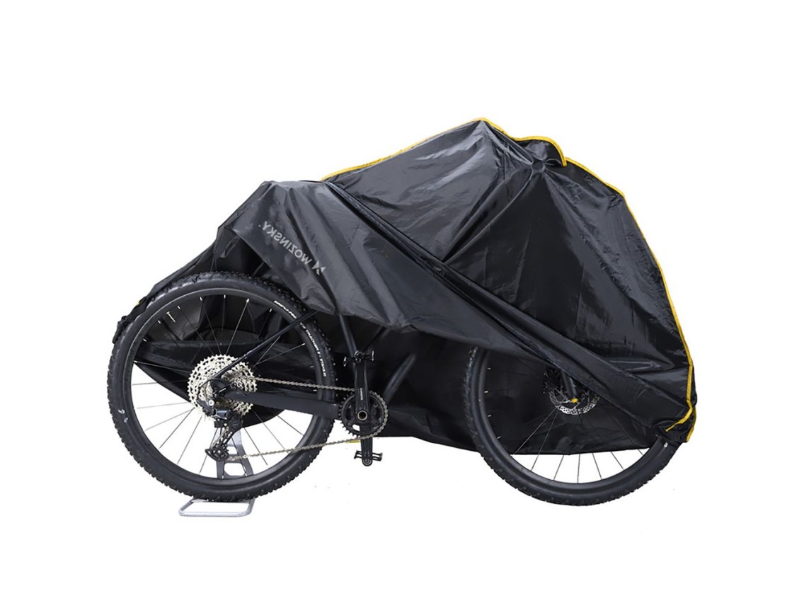 Capa Wozinsky WPP-01O - Capa protetora antipoeira e antiumidade para scooter e bicicleta - Preta
