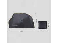 Capa Wozinsky WPP-01O - Capa protetora antipoeira e antiumidade para scooter e bicicleta - Preta Capa Wozinsky WPP-01O - Capa protetora antipoeira e antiumidade para scooter e bicicleta - Preta