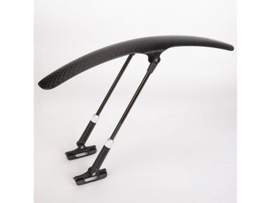 Guardabarros universal ajustable para bicicleta Wozinsky WBR-01 - negro
