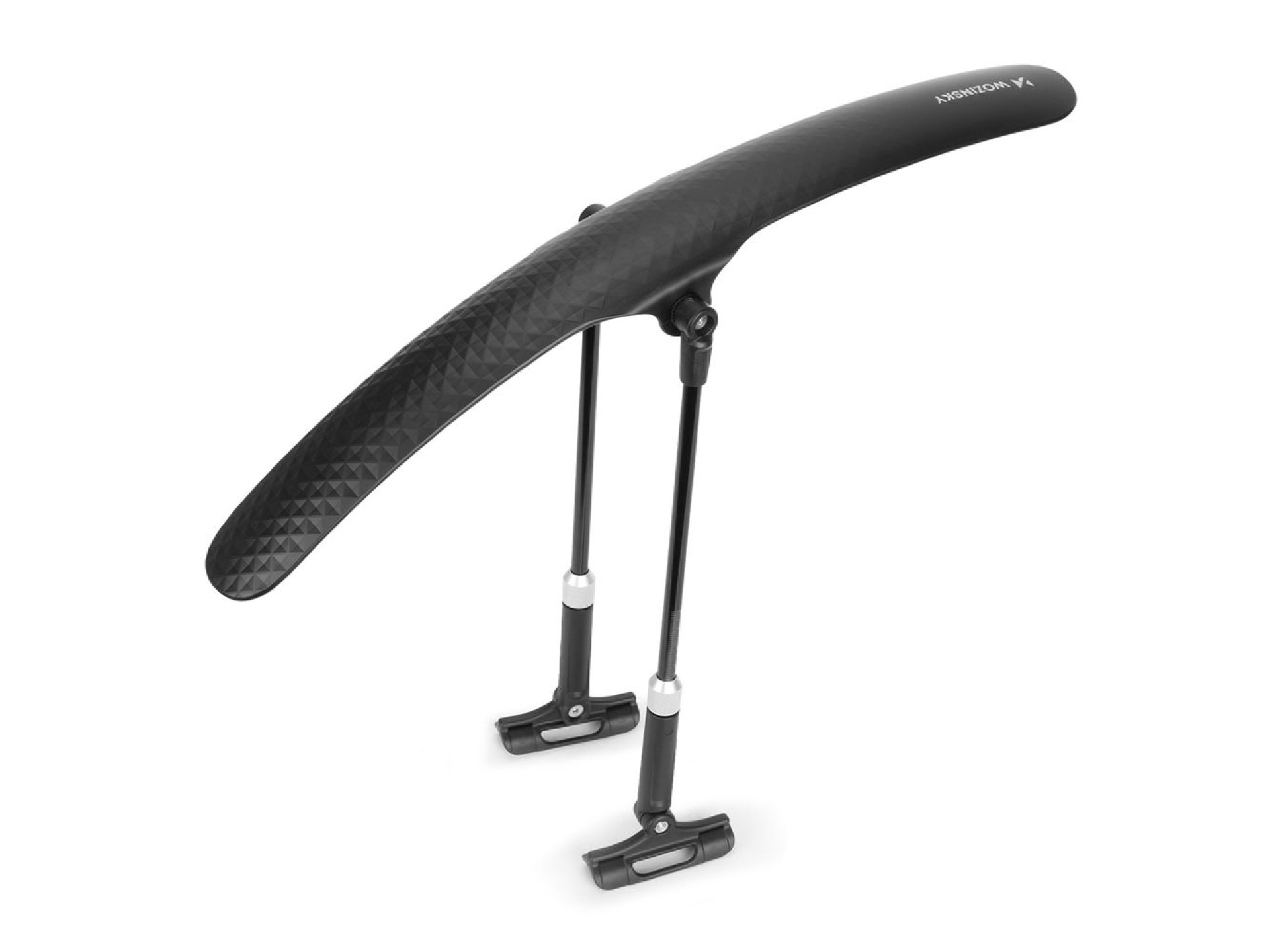 Guardabarros universal ajustable para bicicleta Wozinsky WBR-01 - negro
