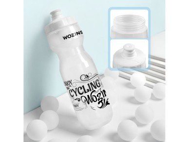 Wozinsky WBR-01T 750ml Bicycle Bottle - Transparent Wozinsky WBR-01T 750ml Bicycle Bottle - Transparent