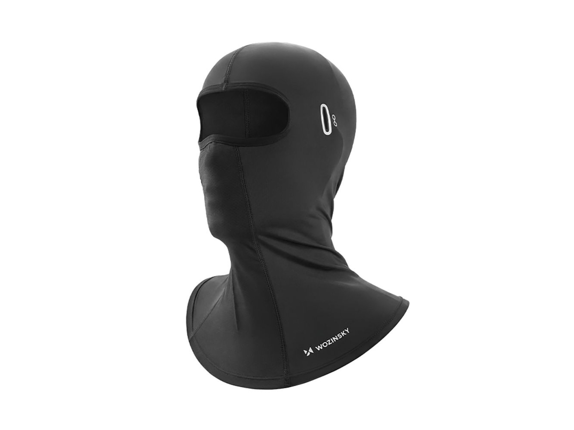 Wozinsky WKM-02B Balaclava Face Mask Motorcycle Bicycle Balaclava with Glasses Holes - Black