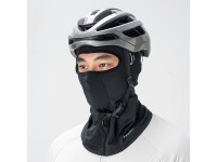 Wozinsky WKM-02B Balaclava Face Mask Motorcycle Bicycle Balaclava with Glasses Holes - Black