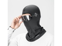 Wozinsky WKM-02B Balaclava Face Mask Motorcycle Bicycle Balaclava with Glasses Holes - Black