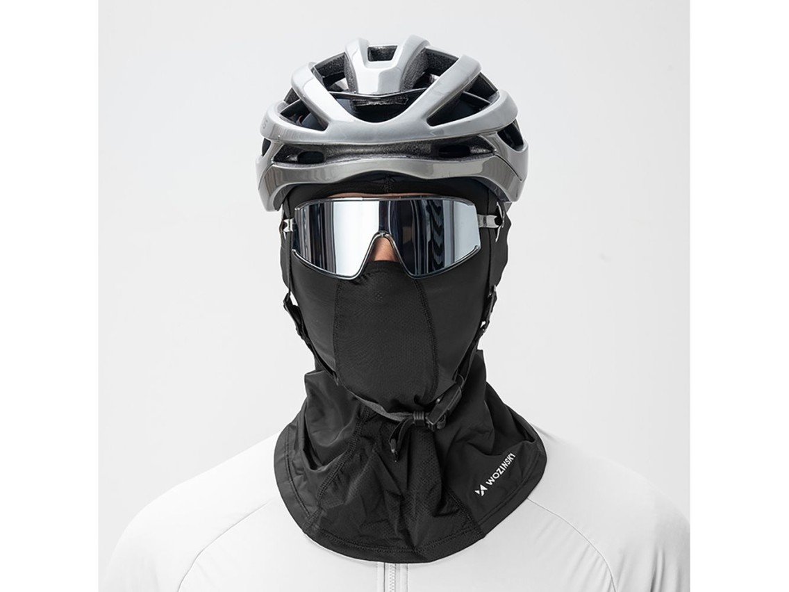 Wozinsky WKM-01B face mask motorcycle bicycle balaclava - black