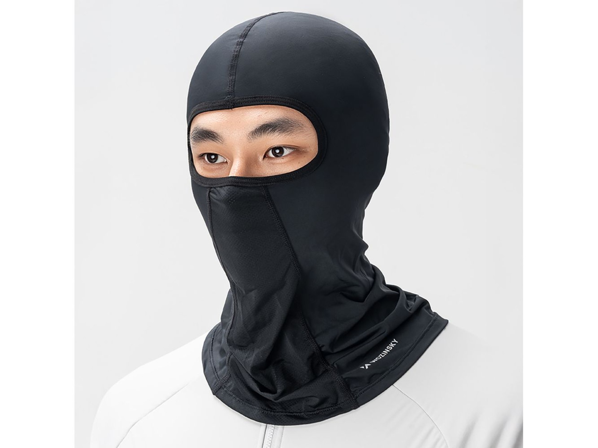 Wozinsky WKM-01B face mask motorcycle bicycle balaclava - black