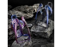 Cesta portabotellas para bicicleta Wozinsky WUR-01BP - Azul y morado Cesta portabotellas para bicicleta Wozinsky WUR-01BP - Azul y morado